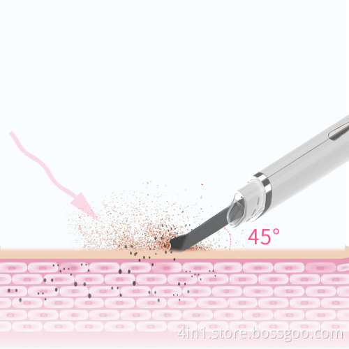 waterproof ultrasonic ionic skin care scrubber
